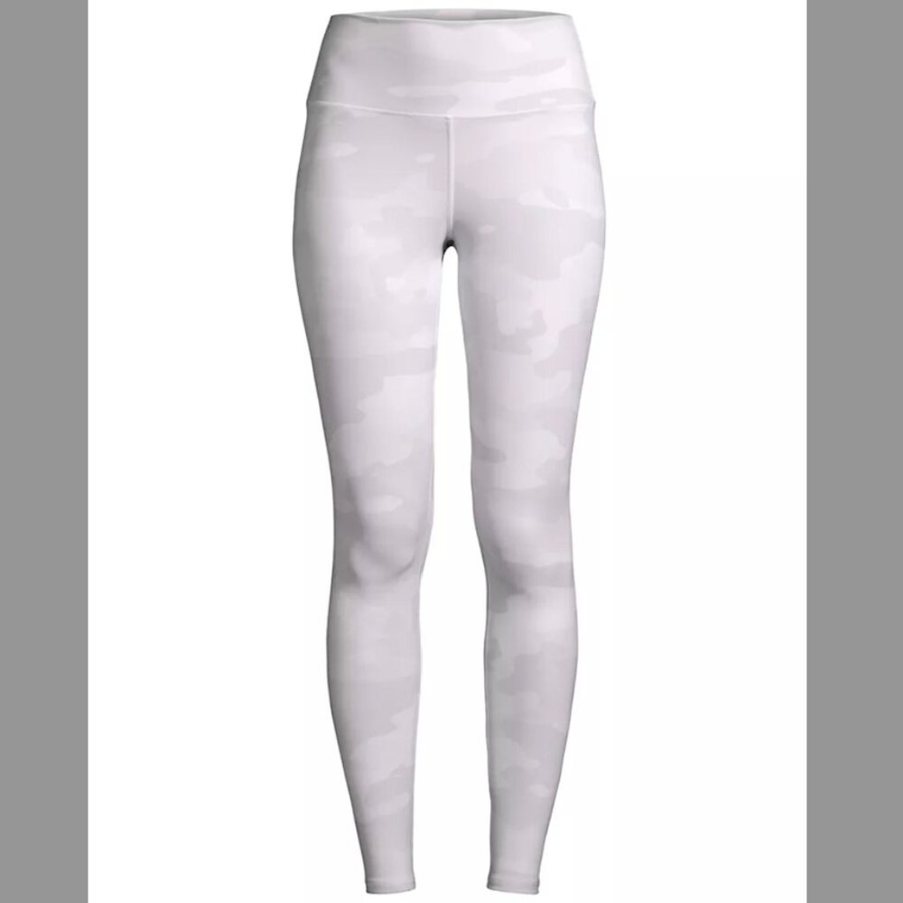 Alo Yoga White Camouflage Legging